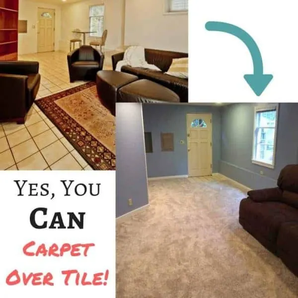 Yes You Can Carpet Over Tile Floor, Putting Flooring Over Tile