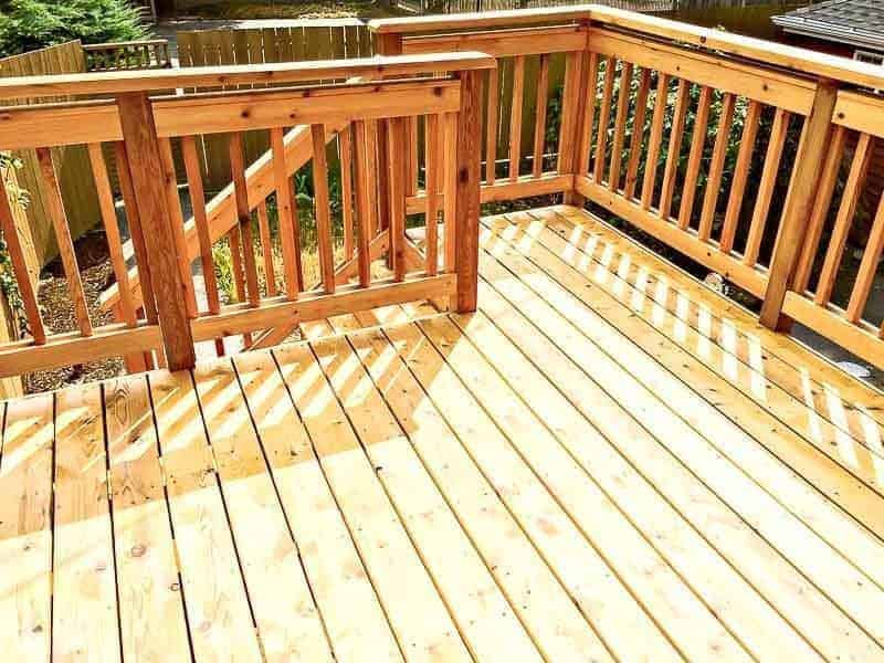 stainnewdeckfinishedbystairs The Handyman's Daughter