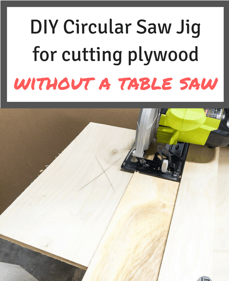 DIY Circular Saw Jig The Handyman's Daughter