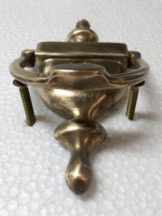 Front Porch Update Part 2 Spray Painting the Door Hardware The