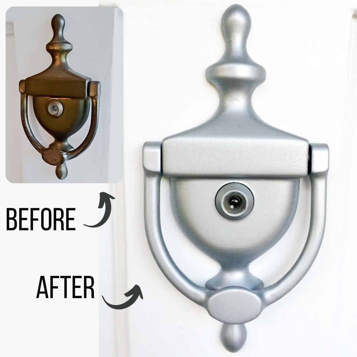 How to Spray Paint Door Knobs and Handles The Handyman's Daughter