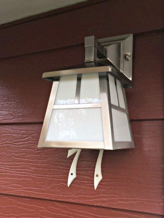 Front Porch Update Part 3 New Lighting And House Numbers The Maybe I Should Have Installed The House Numbers First