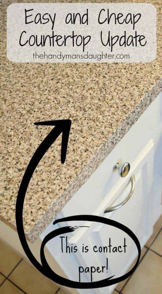 contact paper countertop for pinterest the handyman s contact paper countertop for pinterest the handyman s
