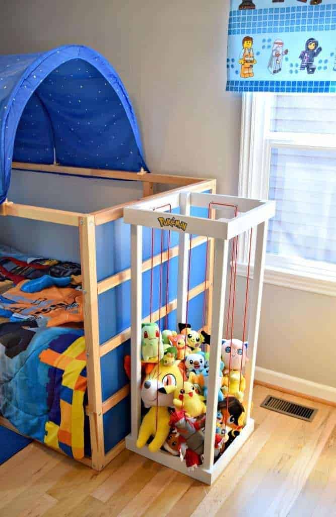 A Pokemon Center is the perfect addition to our son's room! - The Handyman's Daughter