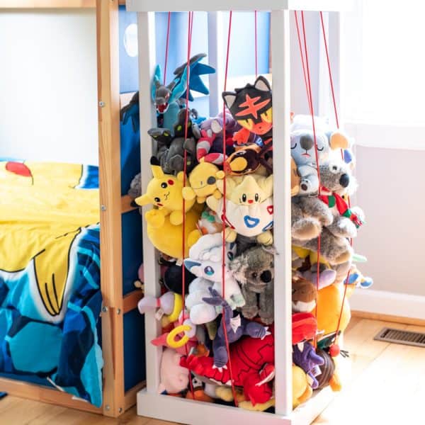 DIY stuffed animal zoo