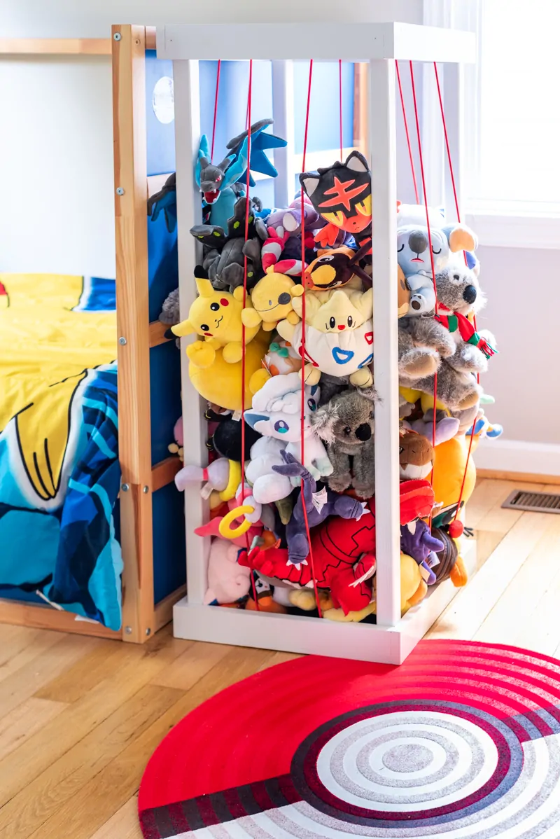 tall stuffed animal zoo filled with pokemon stuffed animals