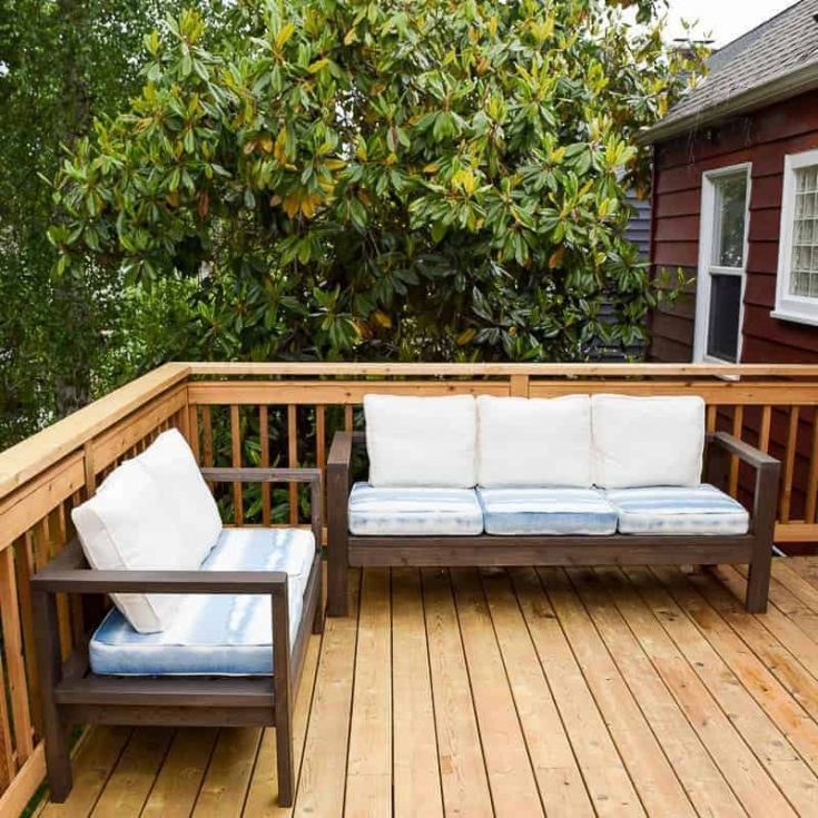 15 Awesome Plans for DIY Patio Furniture