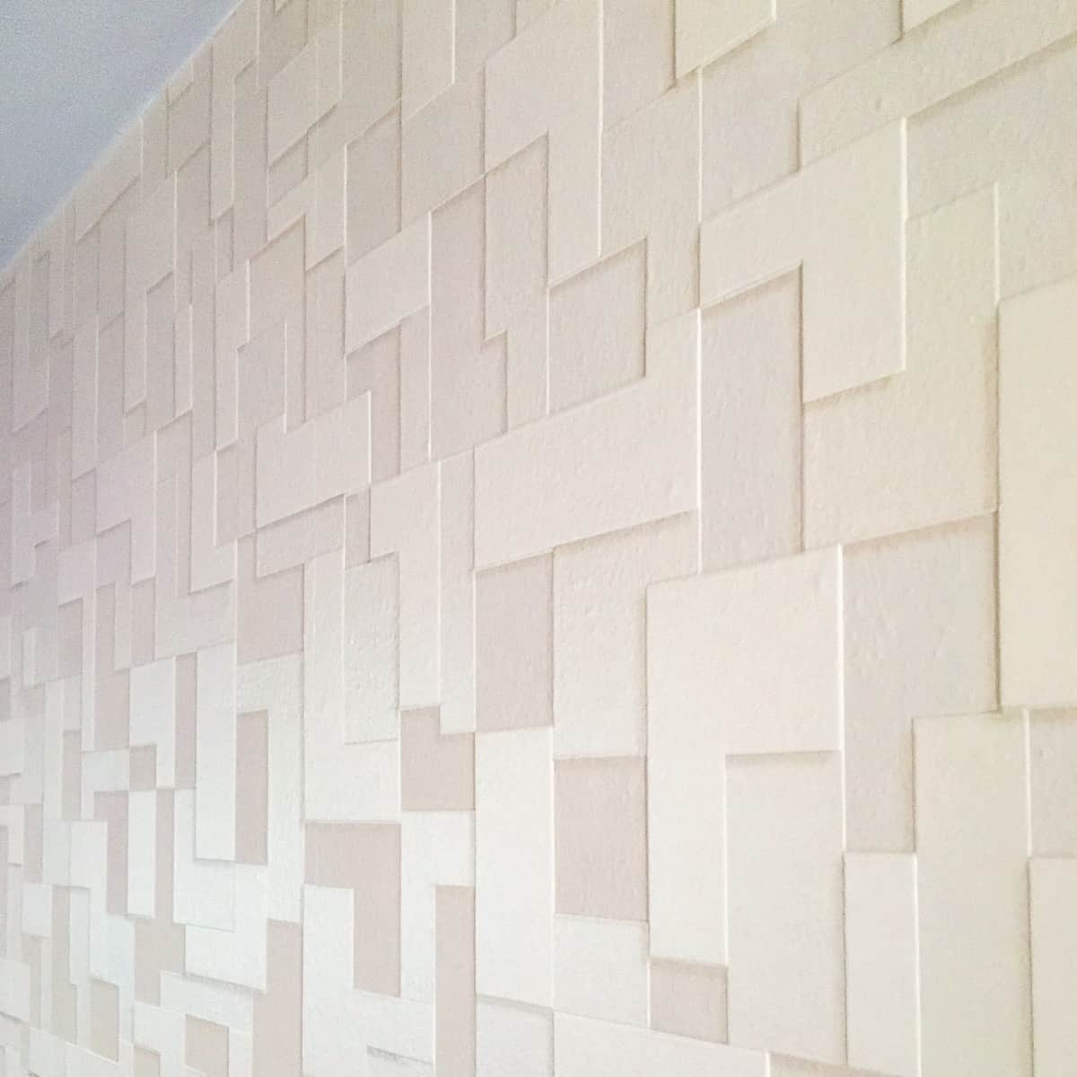 textured wallpaper accent wall