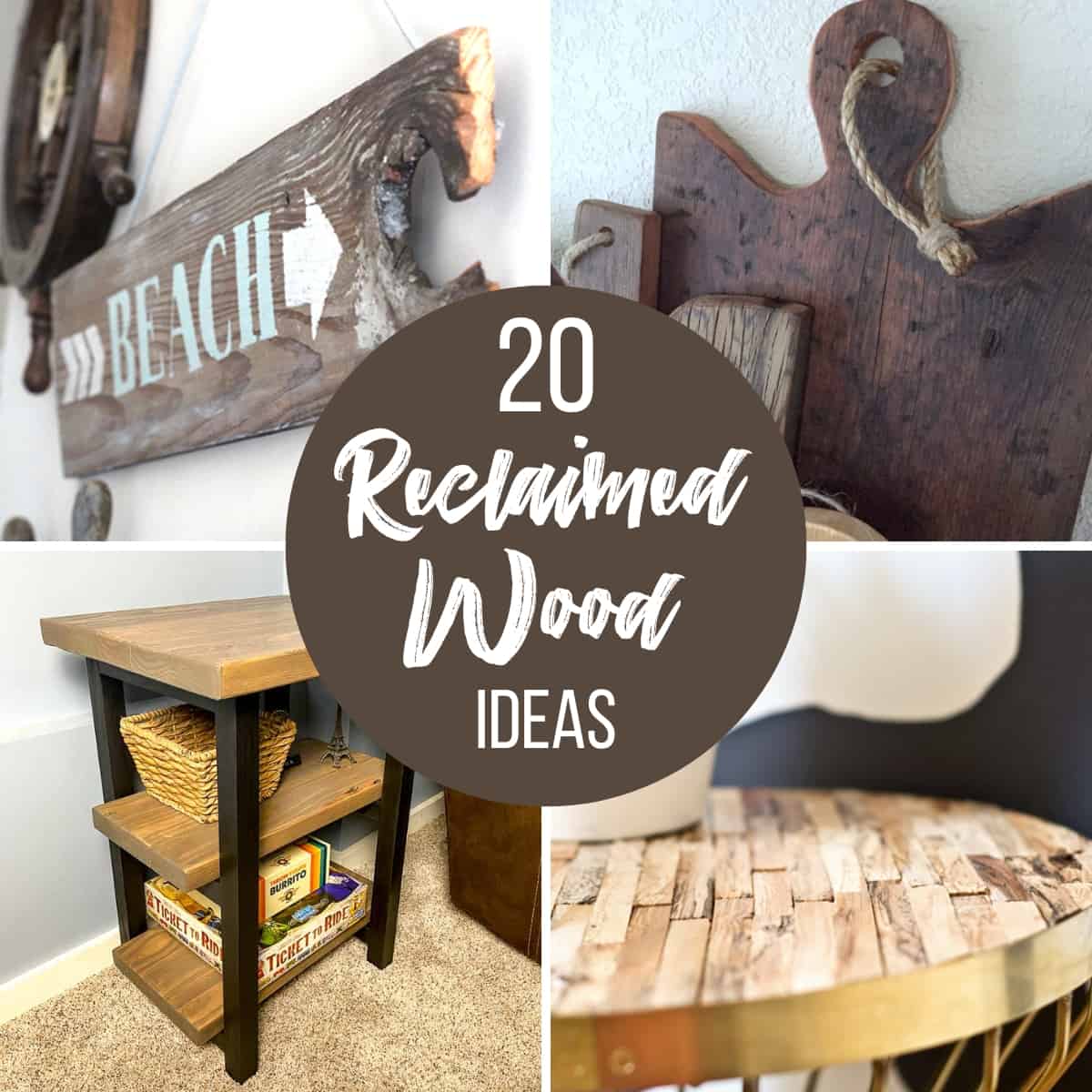 10 Incredible Home Decor Projects Using Old, Forgotten Wood