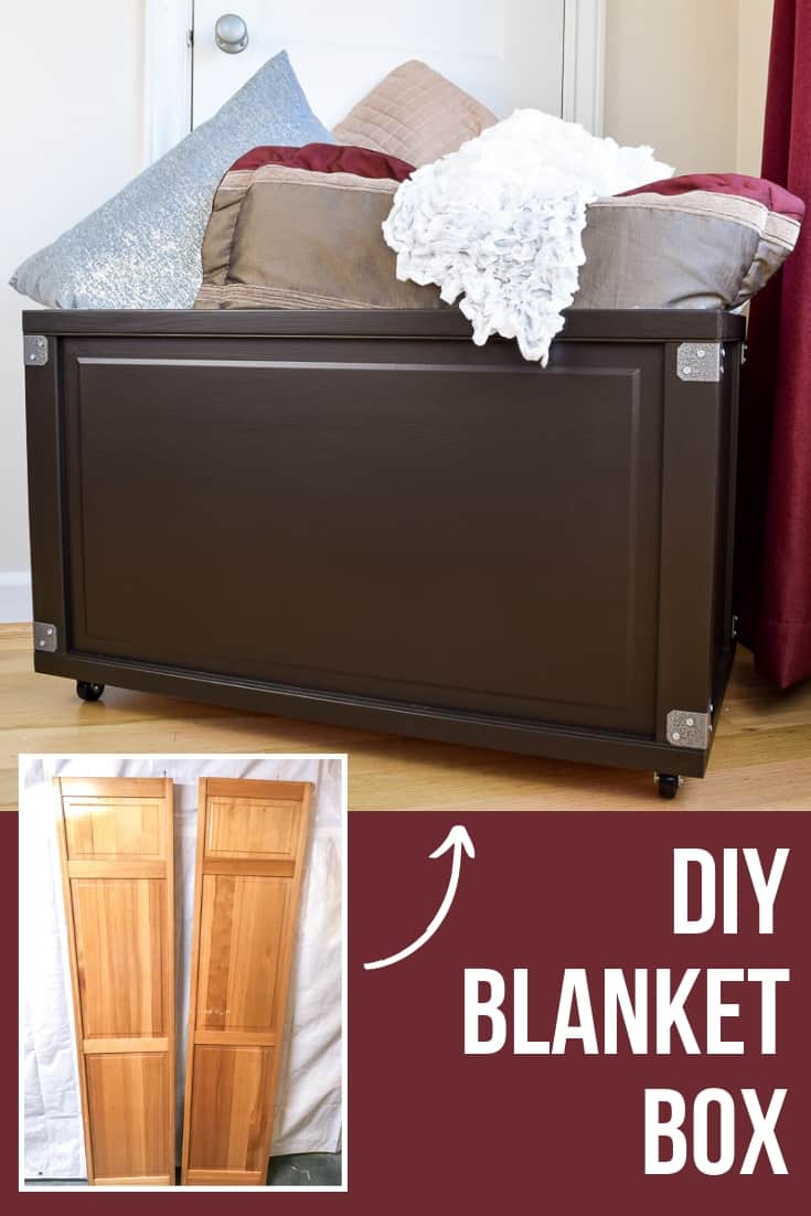 DIY blanket box