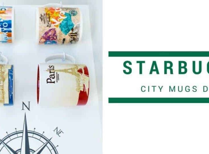 Get your Starbucks city mugs collection out of the cabinet and on display!