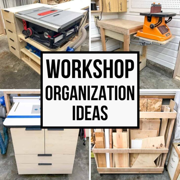 small garage workshop organization ideas