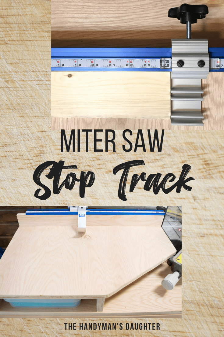 miter saw stop track and fence