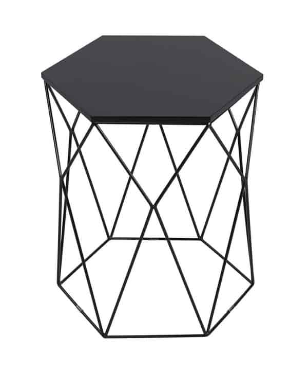 DIY Hexagon Side Table The Handyman's Daughter