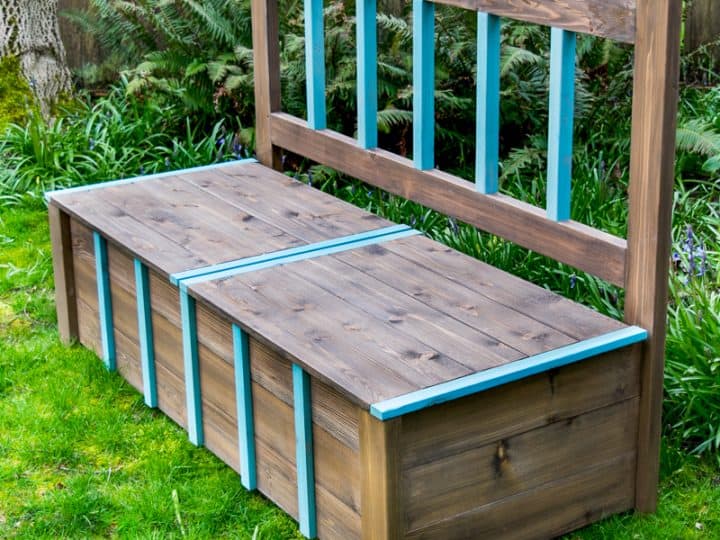 Diy Outdoor Storage Bench The Handyman S Daughter