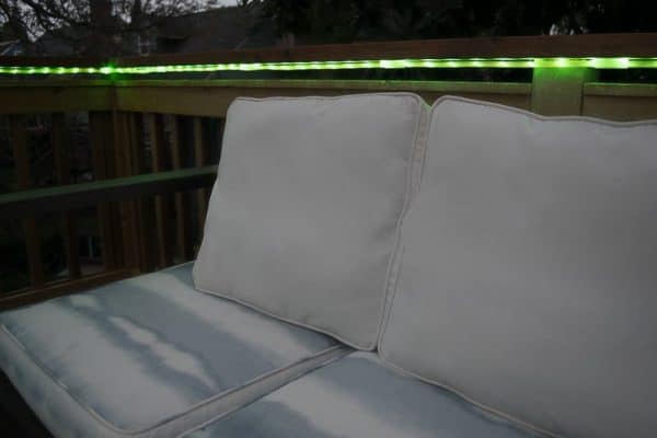How to Add Outdoor Rope Lights to a Deck Railing - The ...