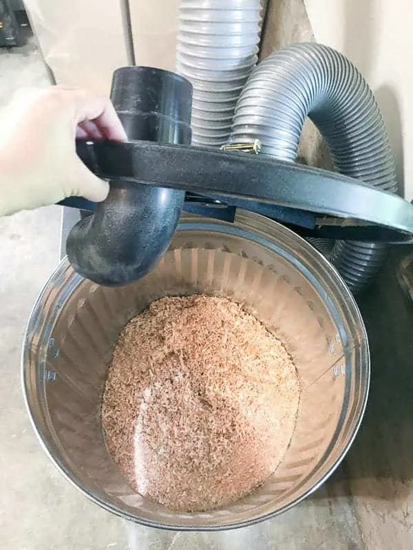 two stage dust collector with cyclone separator