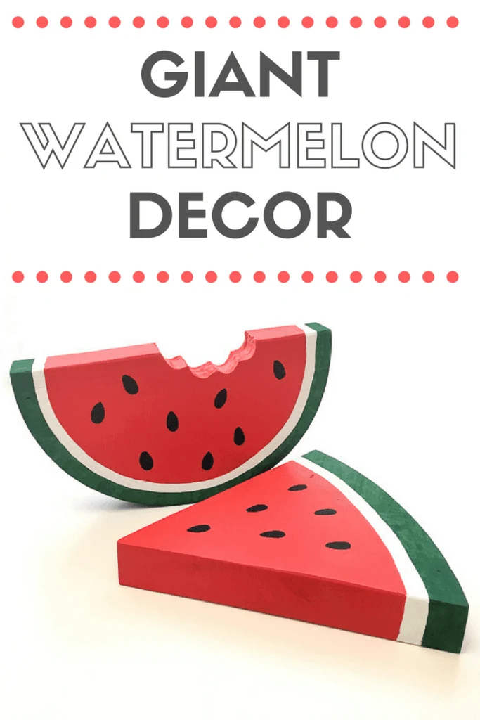 Watermelon Wood Design , Summer Decor, Craft Shapes, Wooden