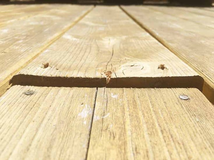 How to Fix Warped Deck Boards The Handyman's Daughter