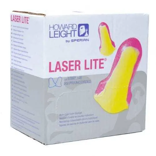 Howard Leight disposable ear plugs