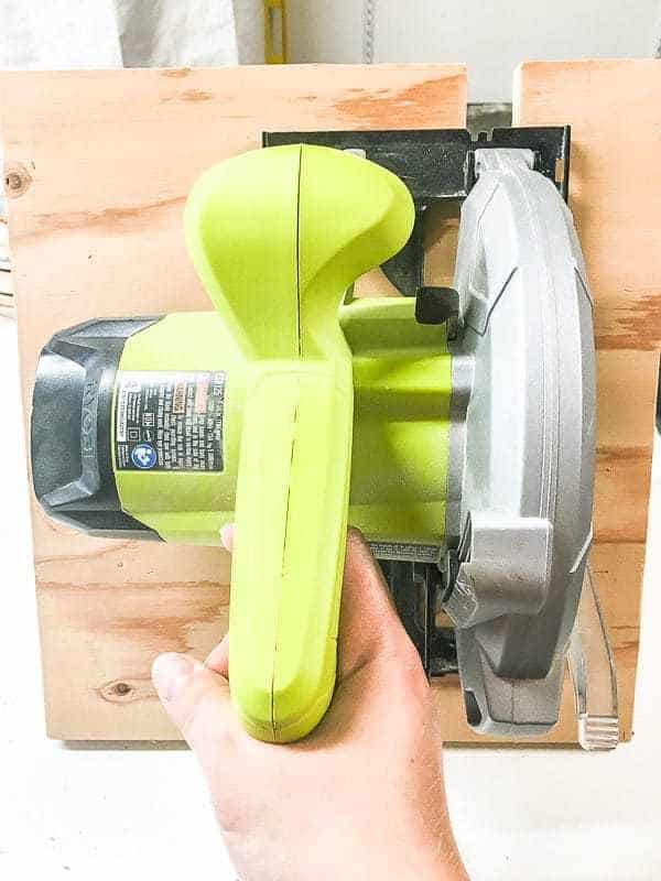 Circular Saw Storage Rack The Handyman's Daughter