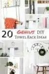 DIY towel rack ideas