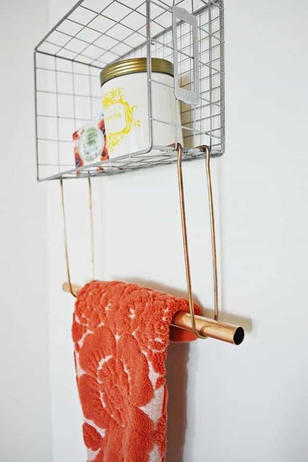 20 Genius DIY Towel Rack Ideas The Handyman's Daughter