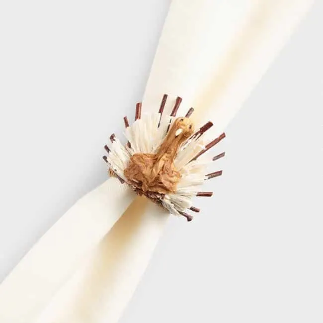 turkey decoration - napkin rings
