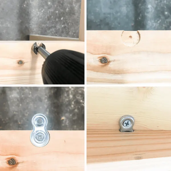 How to Attach Figure 8 Brackets for Table Tops