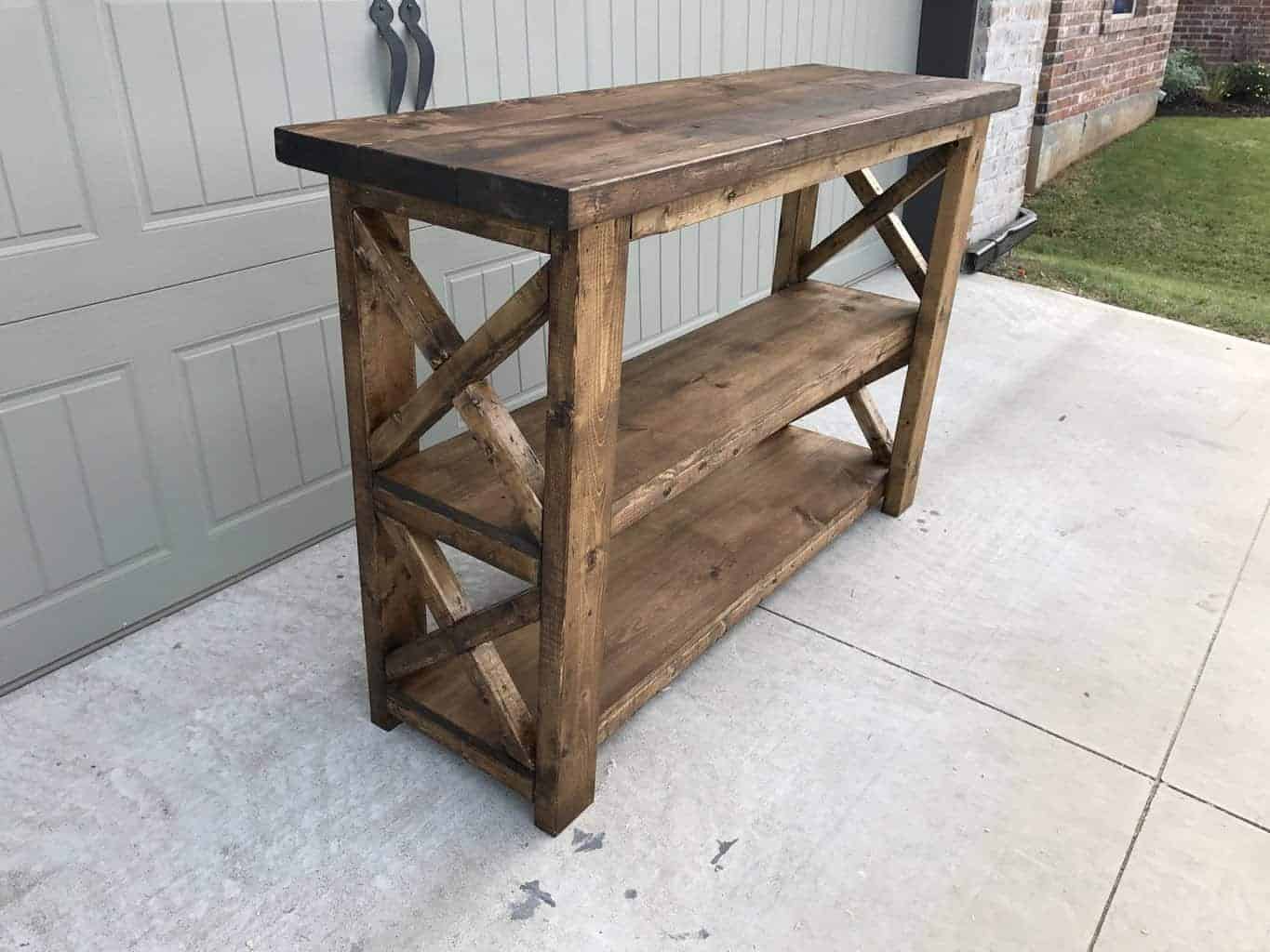 20 Amazing DIY Console Tables The Handyman's Daughter