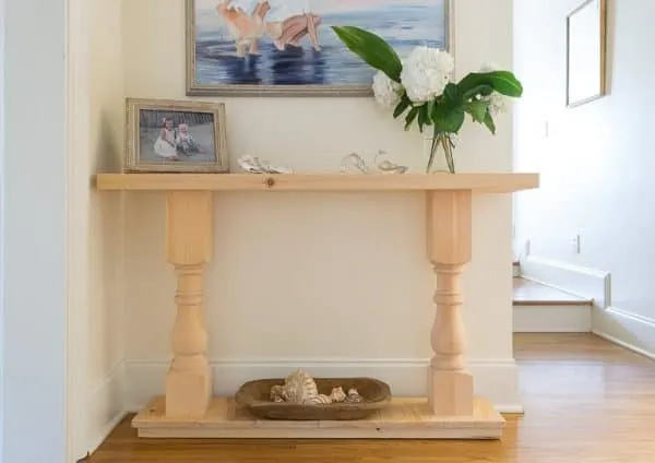 20 Amazing Diy Console Tables The, Heavy Wood Console Table