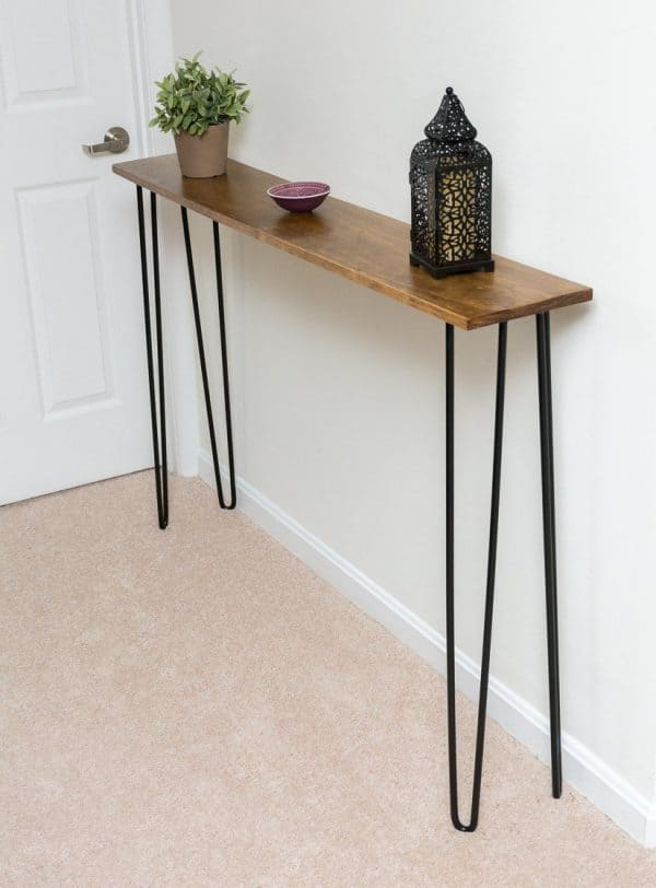 6 deep console table