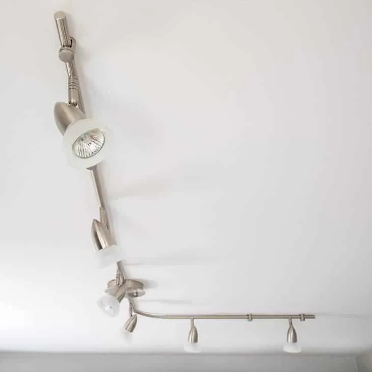 Need to update your kitchen track lighting? This tutorial shows you how!