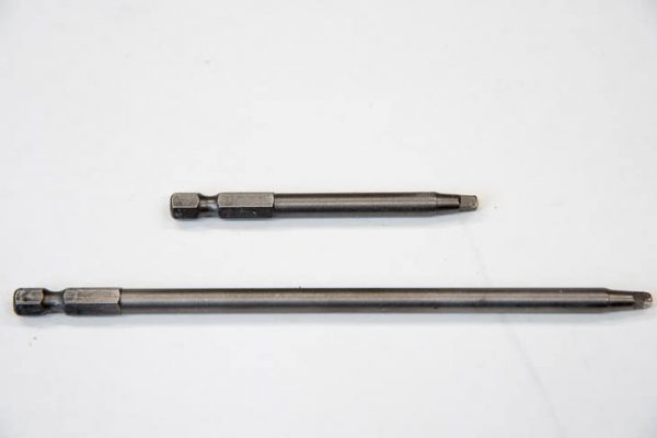 3" and 6" long pocket hole screw driving bits