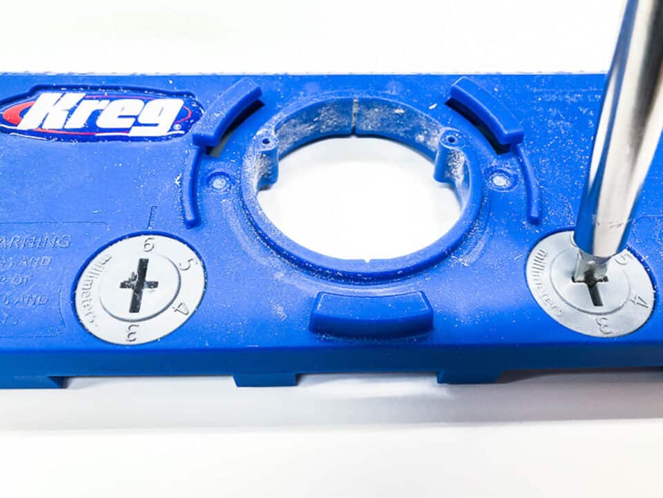 How to Use a Concealed Hinge Jig The Handyman's Daughter