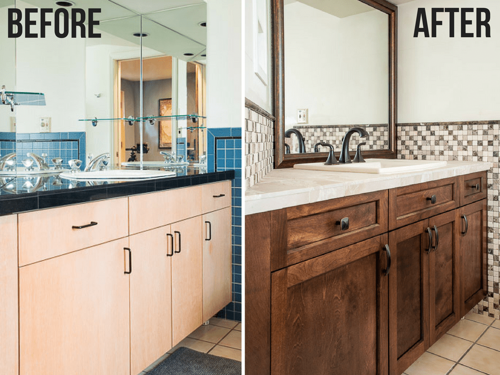 Bathroom Vanity With Glass Doors 24 Inch