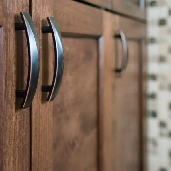 Liberty hardware door pulls on new cabinet doors