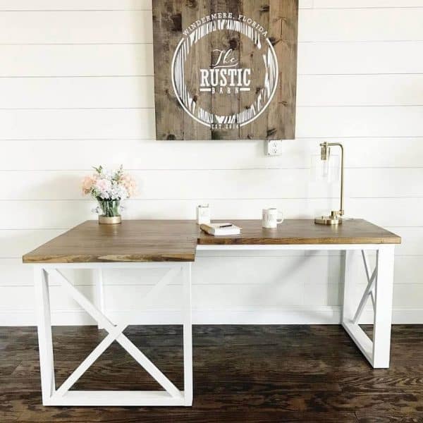 15 Diy Desk Plans To Build For Your Home Office The