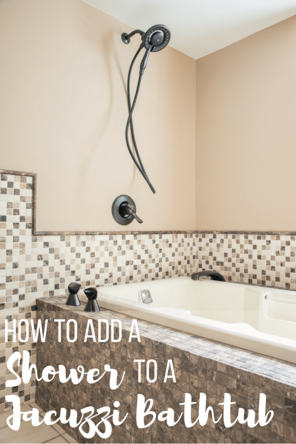 Three Ways To Add A Shower Tub, How To Add Sprayer Bathtub Faucet