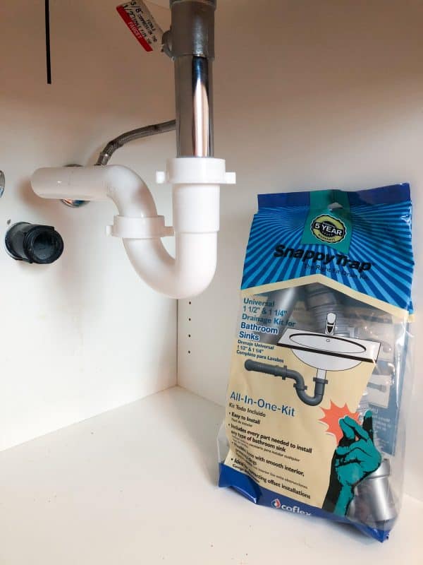 flexible waste pipe kit under sink