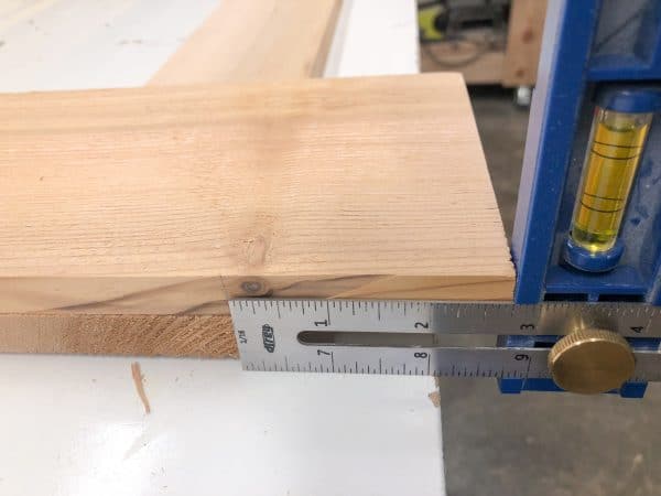measuring sides of removable fence panel