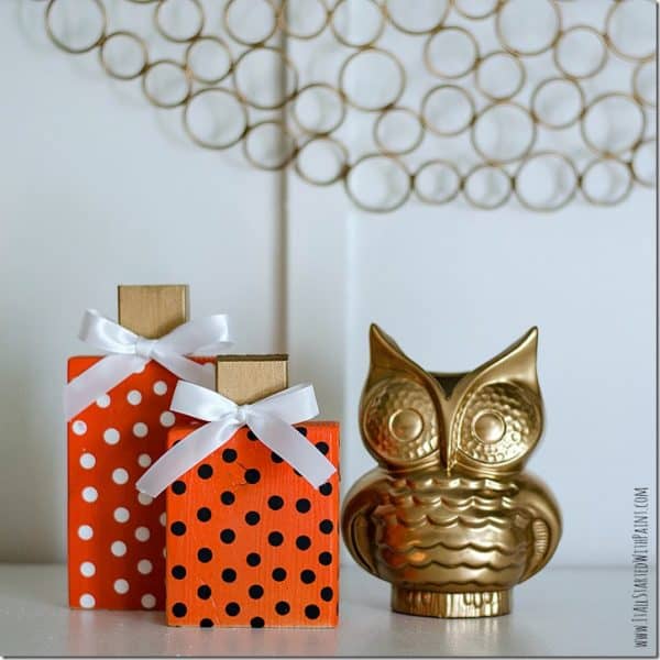 21 Easy DIY Wood Pumpkin Decor Ideas - The Handyman's Daughter
