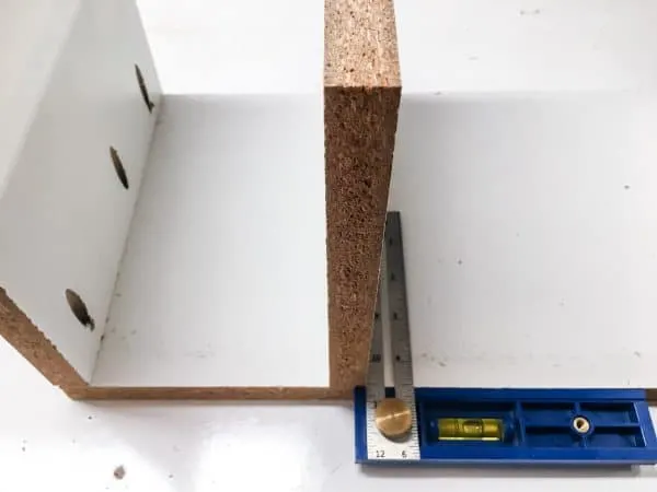installing dividers in cordless drill storage rack