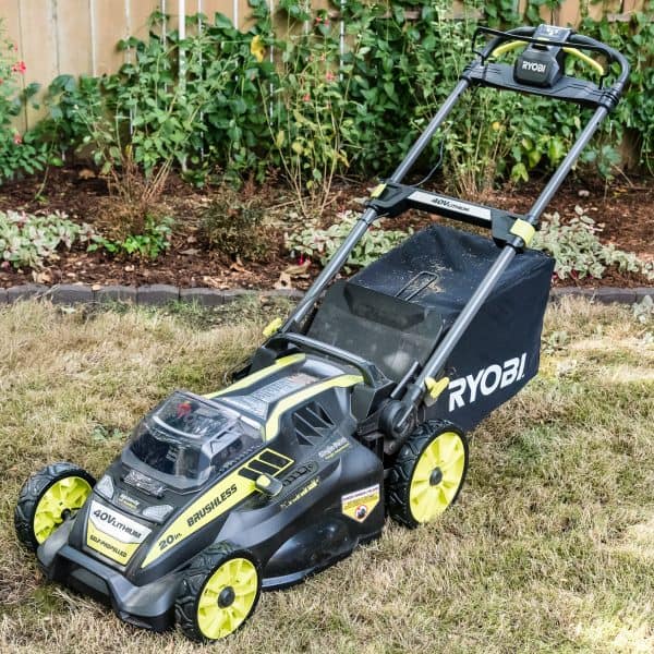 Ryobi Self Propelled Electric Lawn Mower Review The Handyman's Daughter