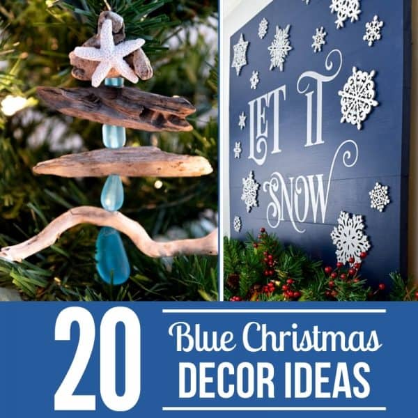20 Blue Christmas decor ideas