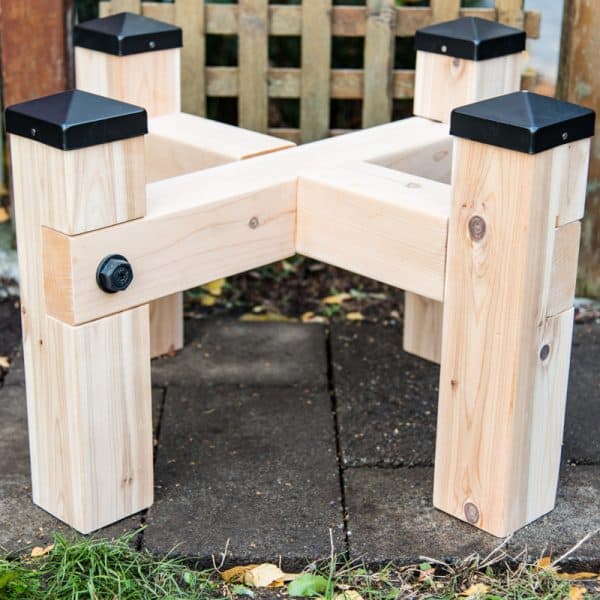 rain barrel stand