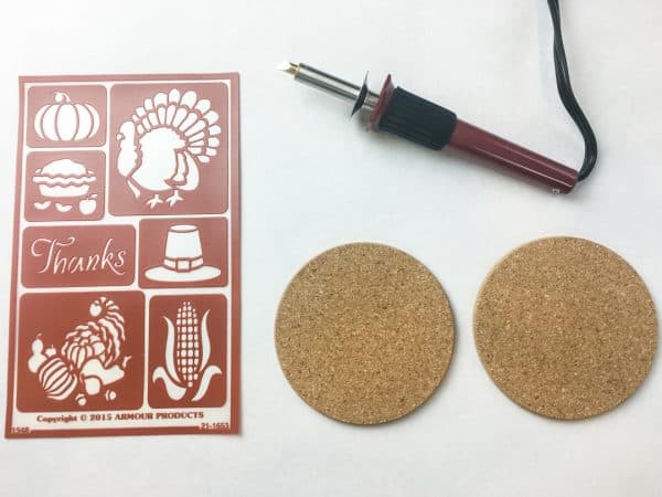 Tips for Wood Burning Stencils on Cork - The Handyman's Daughter