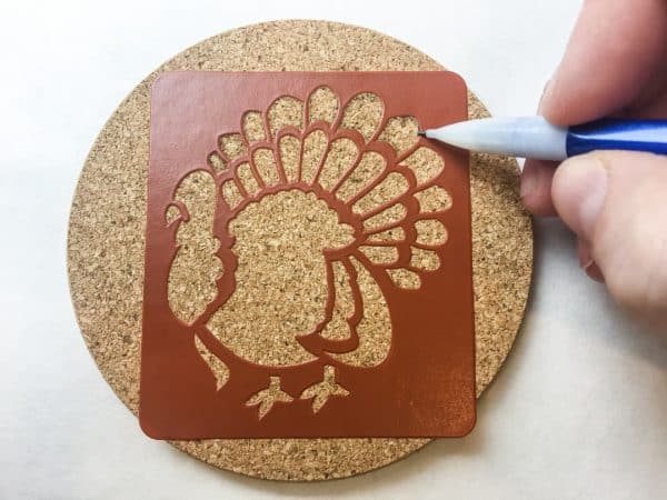 Tips for Wood Burning Stencils on Cork - The Handyman's Daughter