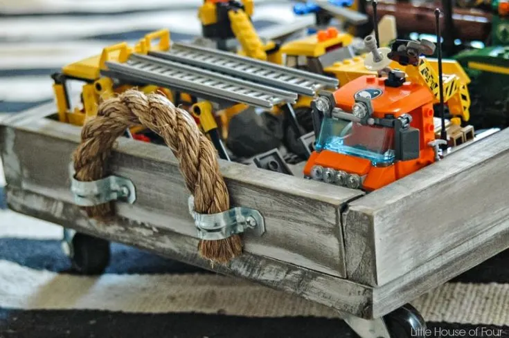 DIY Rolling LEGO Storage Tray