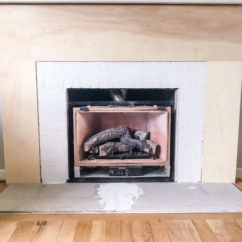 Prepping The Fireplace Surround Handyman S Daughter
